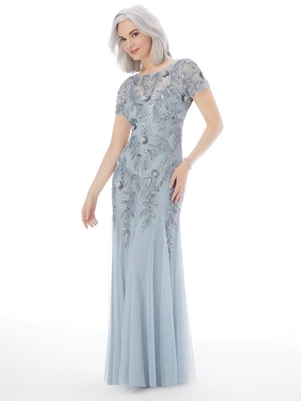 MGNY by Morilee 72211
Brand: MGNY Madeline Gardner New York- size 8 BNWOT blue